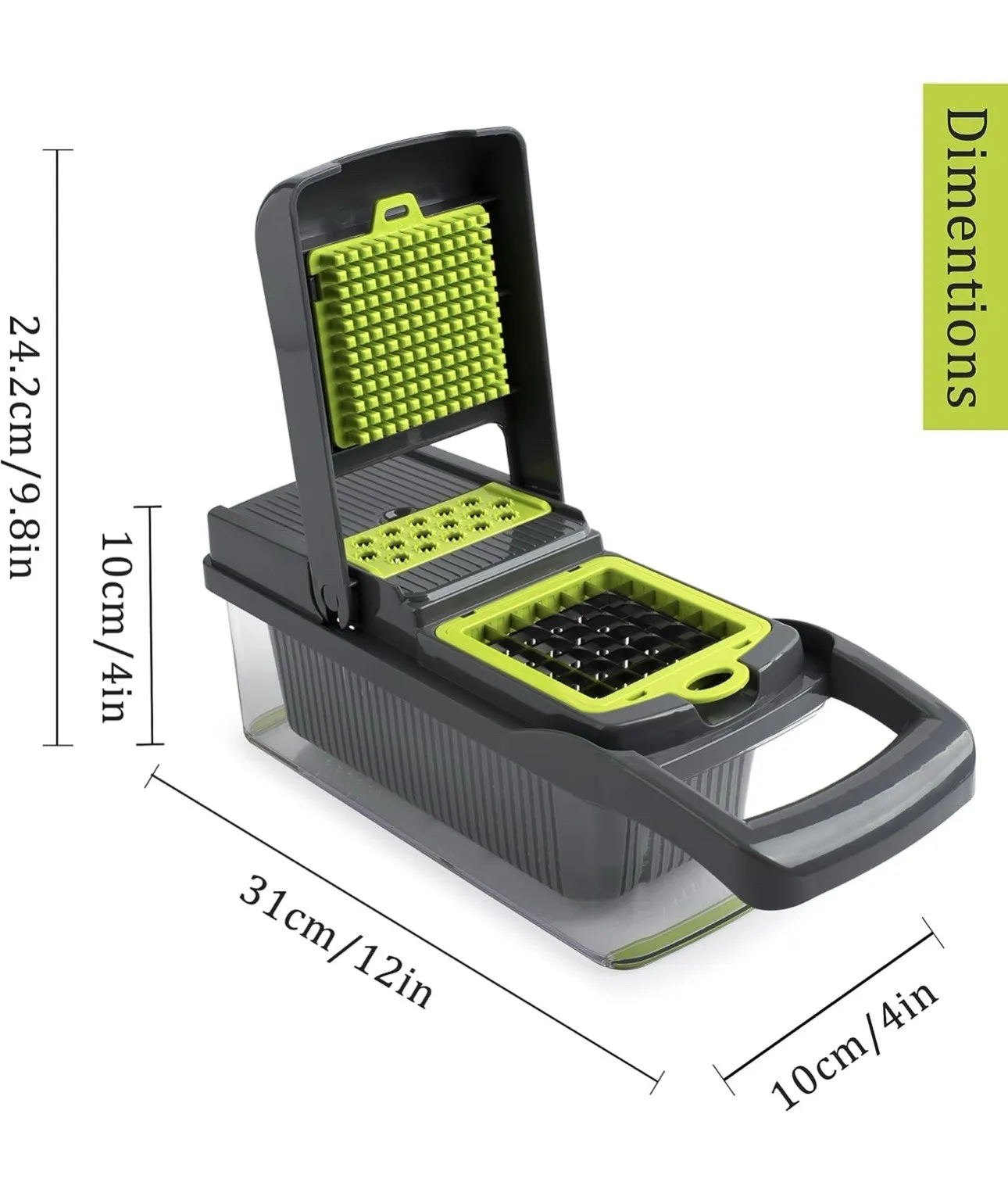 Fruit & Vegetable ToolsVegetable Chopper Onion Dicer Fruit Slicer Kitchen Cutter Shredder Multifunctional Food Prep Tool Fast