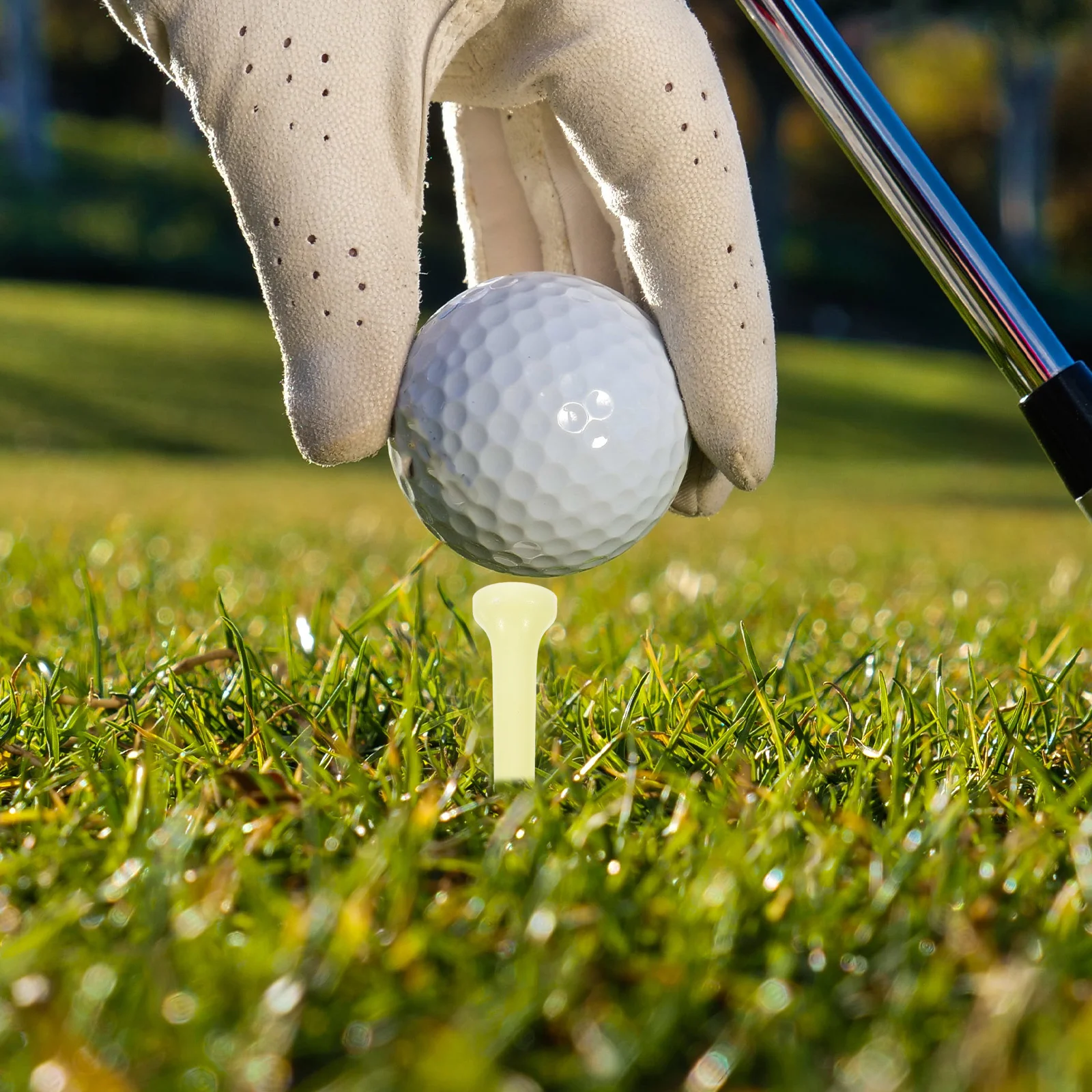 

20pcs Ball Tees Durable Reusable Ball Holders Pegs Stable Tees Holders Small Spikes Golf Supplies Golf Supplies