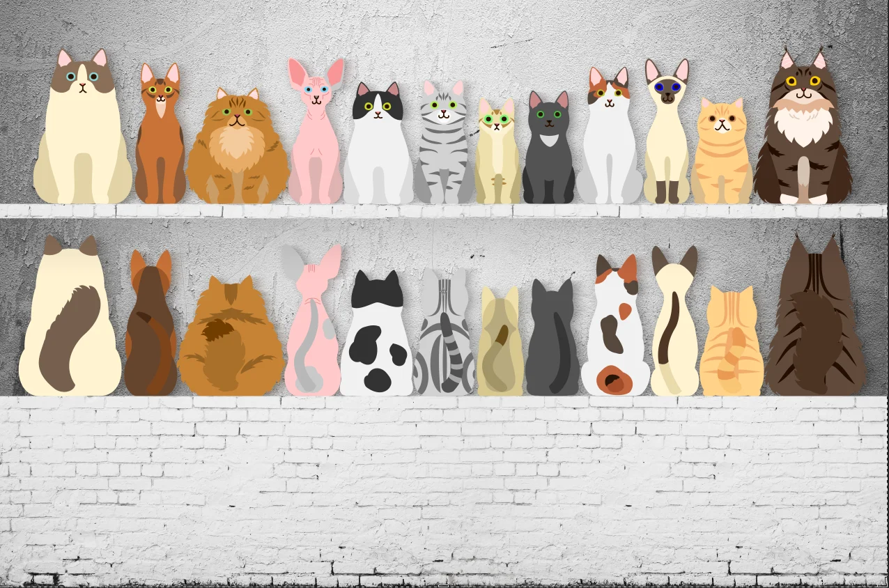

Custom size mural Cute cartoon pet dog decorative painting home decoration cartoon children's room hanging painting 3d wallpaper