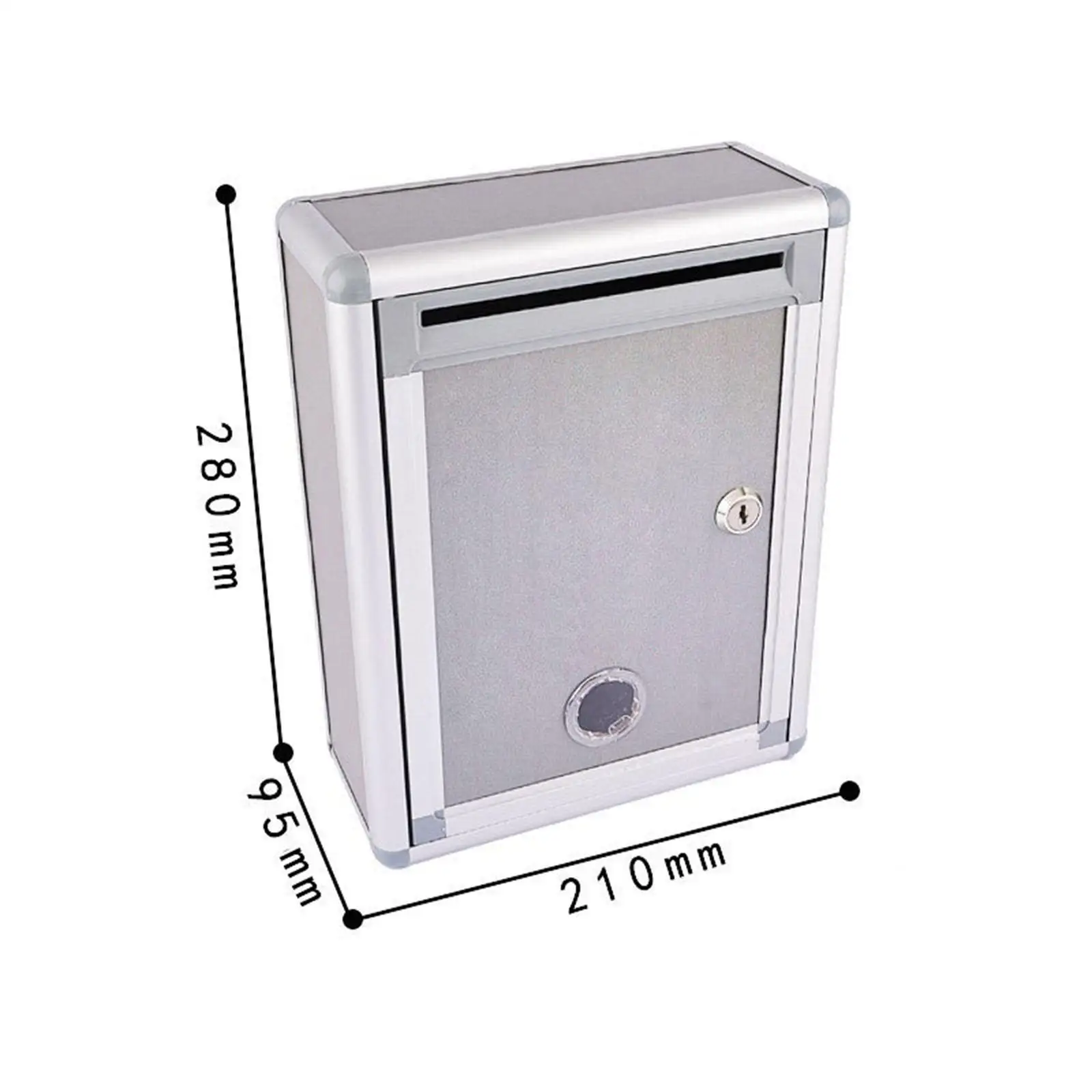Picture 7: Suggestion Case with Lock Organizer Letter Box for Hotel Business Lightweight