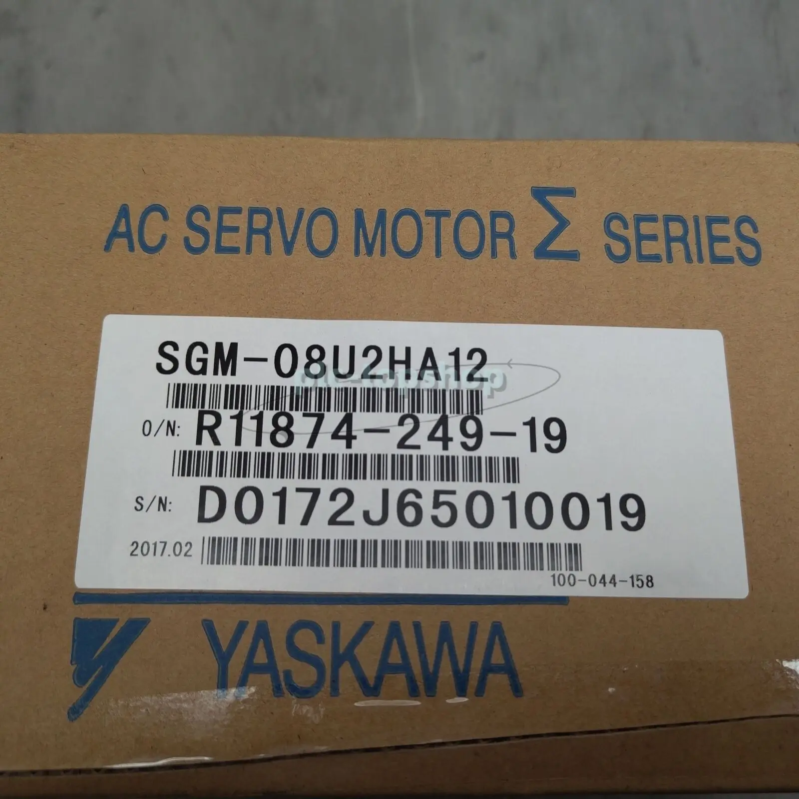 

NEW Yaskawa servo motor SGM-08U2HA12 Tested Fast Ship PLC