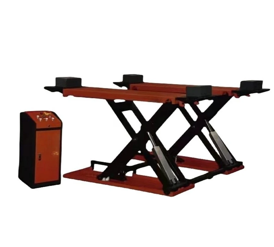 

Electric hydraulic scissor lift Self-propelled aerial work platform CE certified Mobile lift for warehouse maintenance