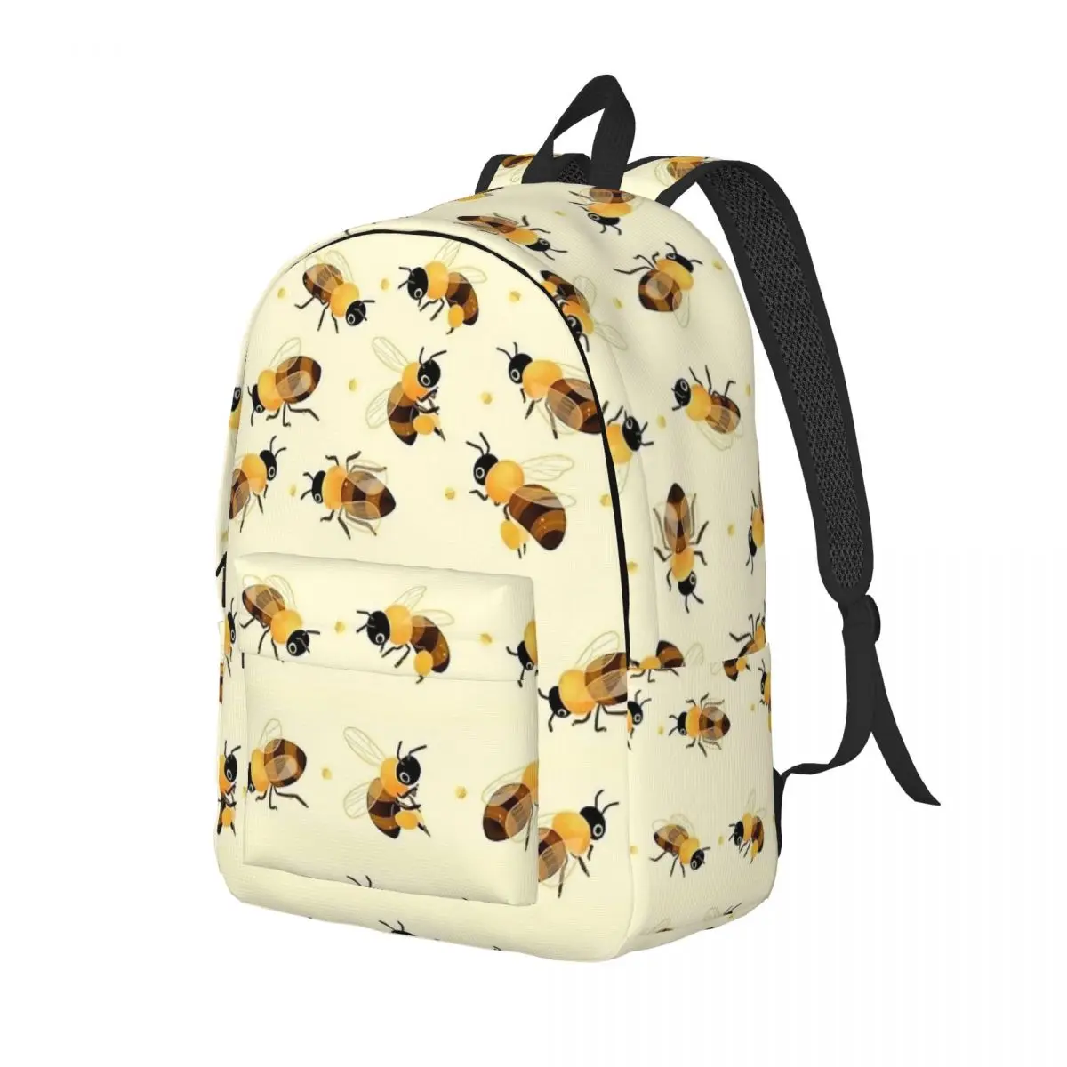 Honey Bees Backpack for Preschool Primary School Student Cute Apiculture Beekeepers Book Bags Boy Girl Kids Daypack Lightweight