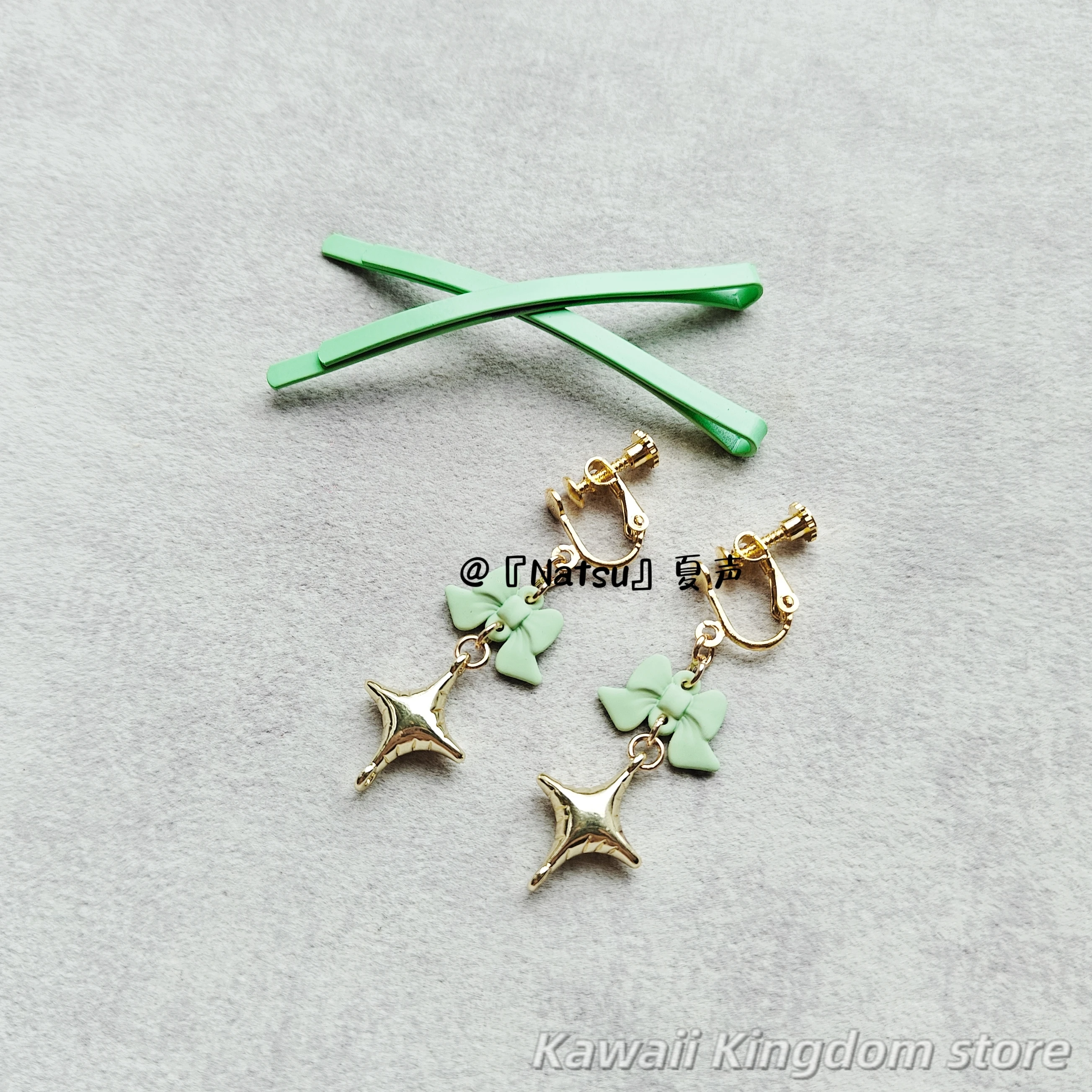 لعبة Wuthering Waves Jinhsi 2025 جديد أنيمي تأثيري حلي الأذن كليب أقراط التقاط صور الدعائم اكسسوارات