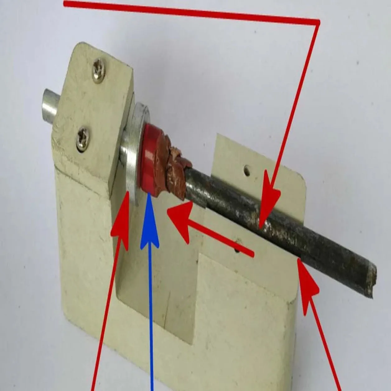 1Pc Gem Working Aligner Locator Horizontal Seat Jewelry Working Tool Butt Vertical Horizontal