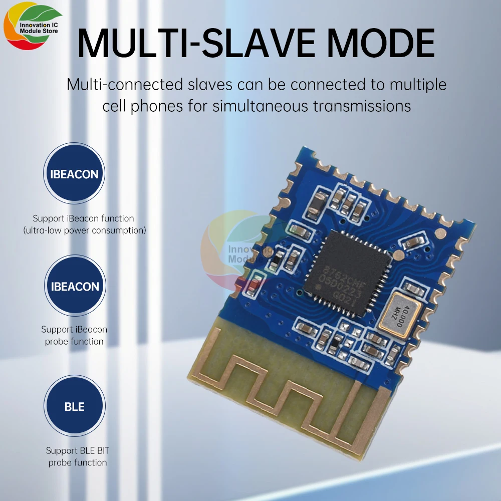 JDY-25M BT 5.0 Wireless Communication BT Module Zigbee Bluetooth 5.0 Master-slave Transparent Transmission 80M Distance