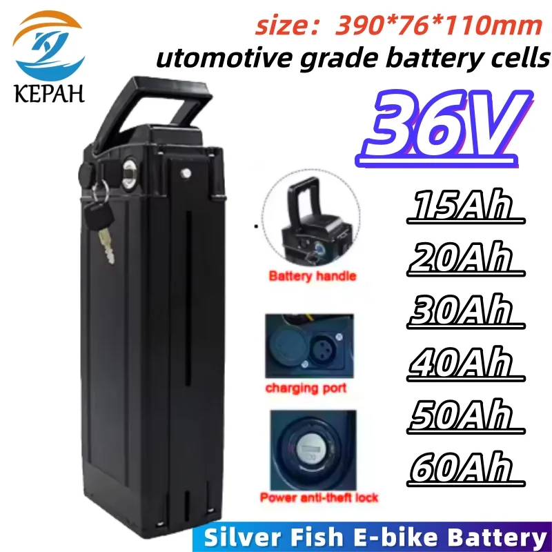 36V 18650 Replacement Li-ion Battery｜For Foldable Self-Propelled Devices, 15-60Ah Low Discharge Stable Output