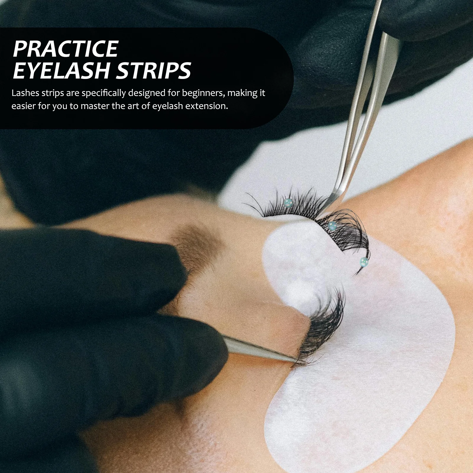 5Pairs Lash Clusters DIY Eyelash Extensions Sparkle Decor False Lashes for Stage Makeup Night Out Everyday Wear Fancy Dress Up