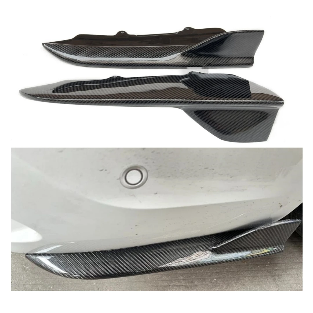 Divisor de para-choque traseiro para BMW G20 G28 Pré LCI 2019 + Divisor lateral de fibra de carbono Winglet OTD AP Style