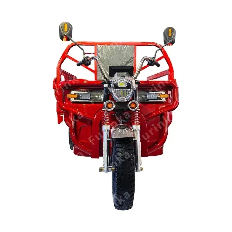 China Cheap Price Electric Tricycle Motorized Tricycles 60V High Speed Three-wheeled Motorcycle Cargo 2026