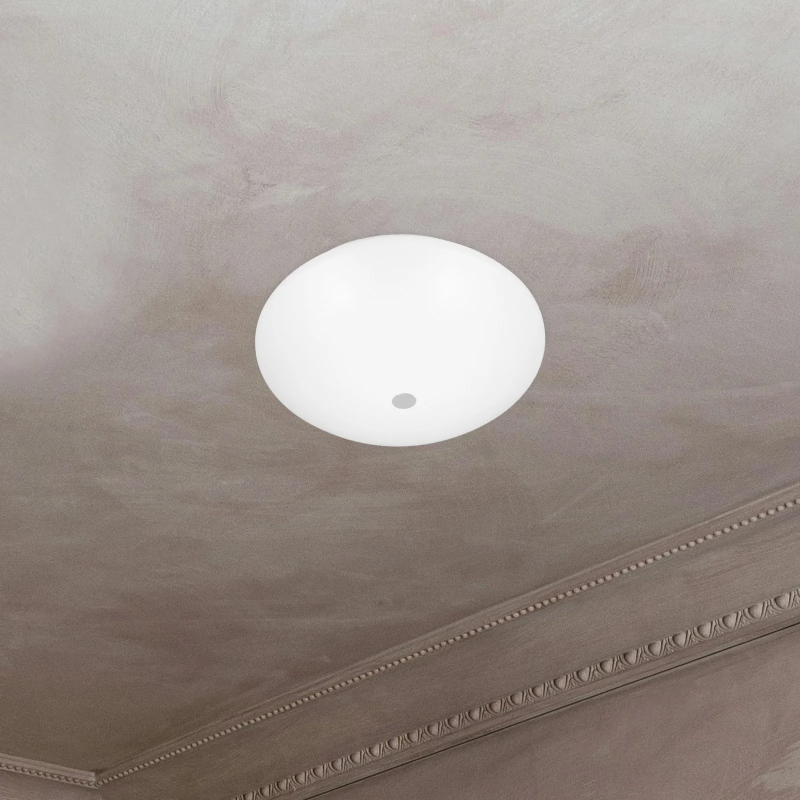 

Ceiling Emergency Light Shade Clip on Design Easy Install Indoor Ceiling Lamp Shade Round Light Cover Covering