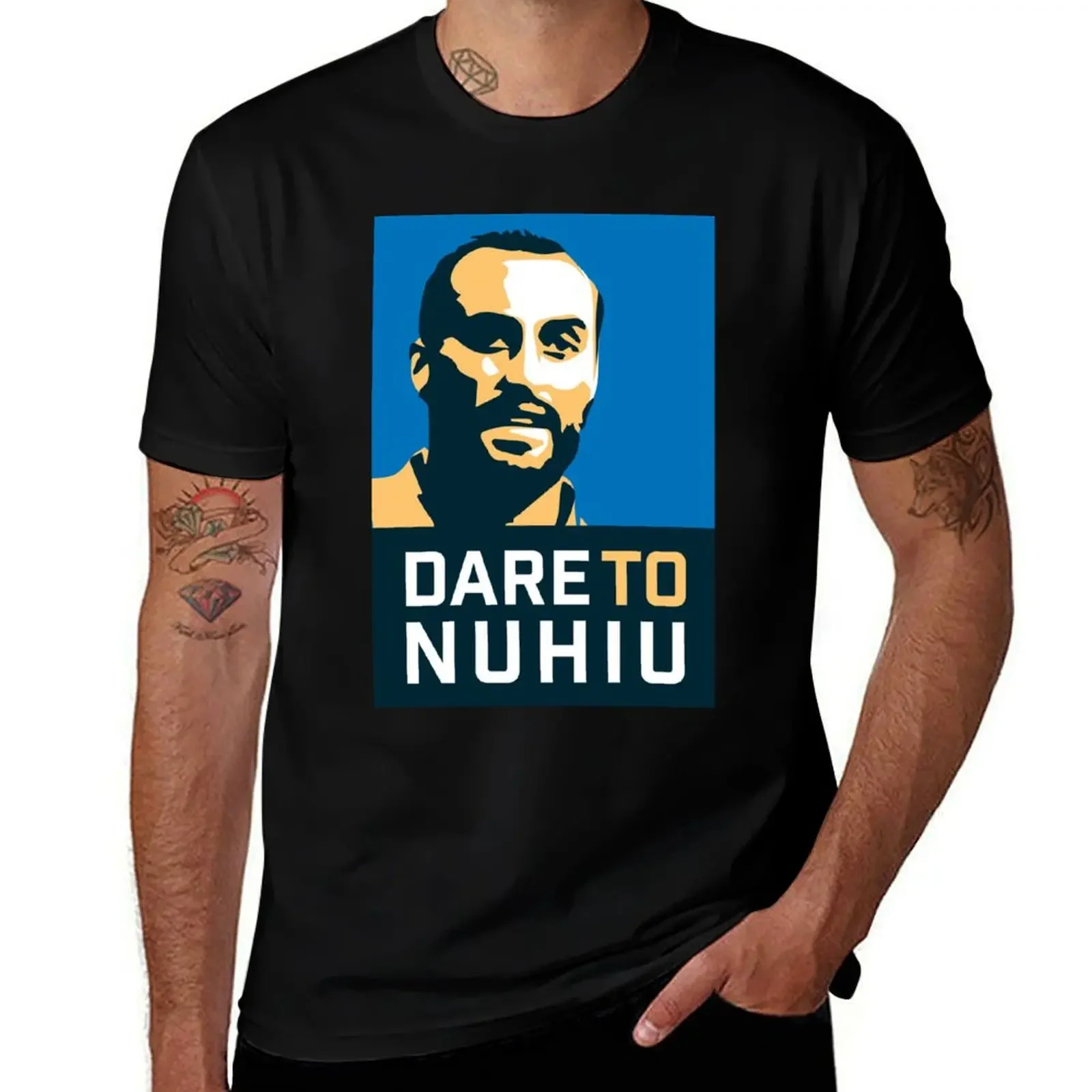 Dare To Nuhiu T-Shirt basketball graphic tees graphics oversizeds shirts graphic tees mens funny t shirts