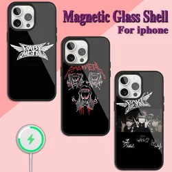 Babymetal Japanese girl idol Phone Case For iPhone Charging 13 14 15 11 12 Pro Max Plus Glass Magsafe Magnetic Shell