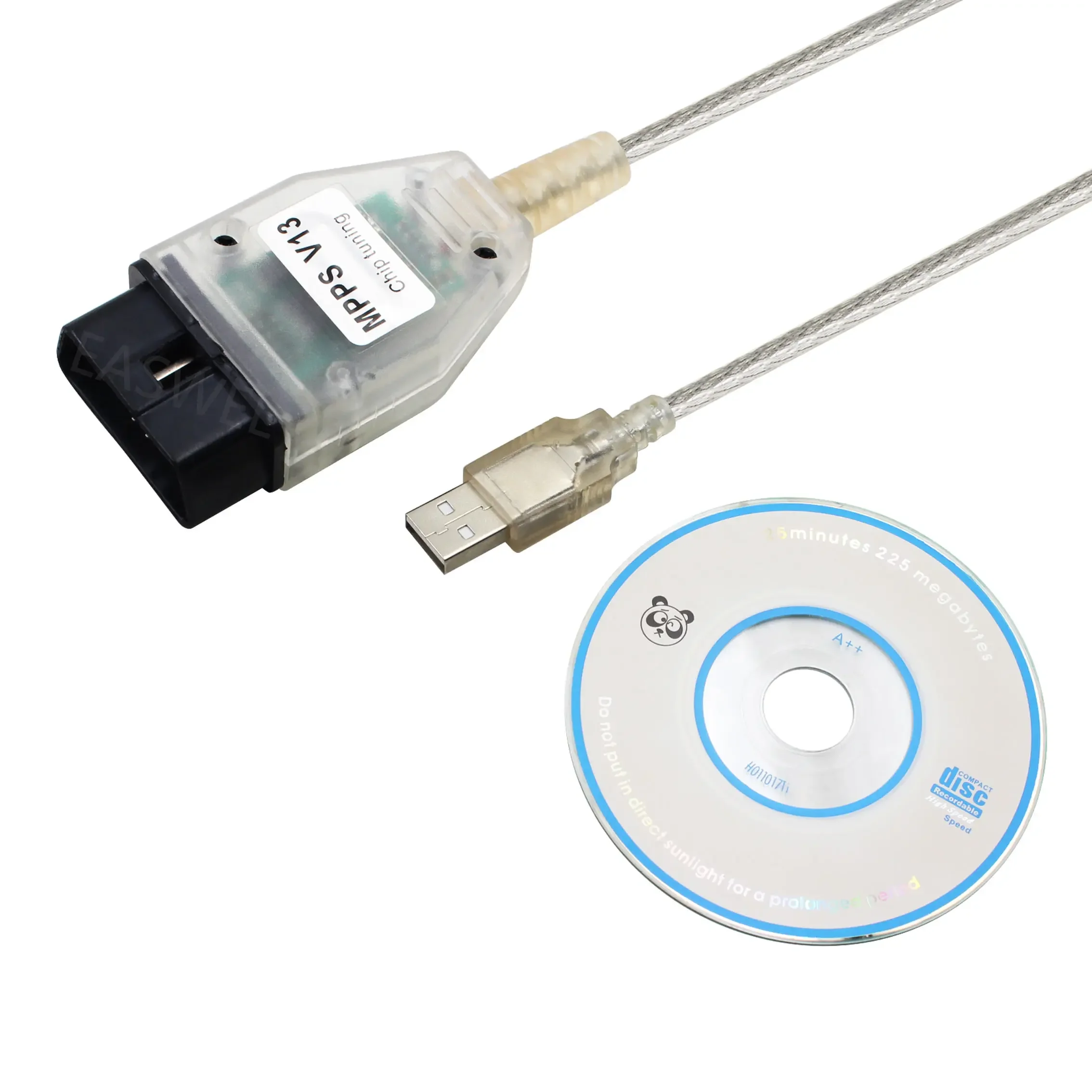 SMPS MPPS V13.02 K + CAN OBD2 Cable ECU para Chrysler Grand Cherokee Jeep Cherokee