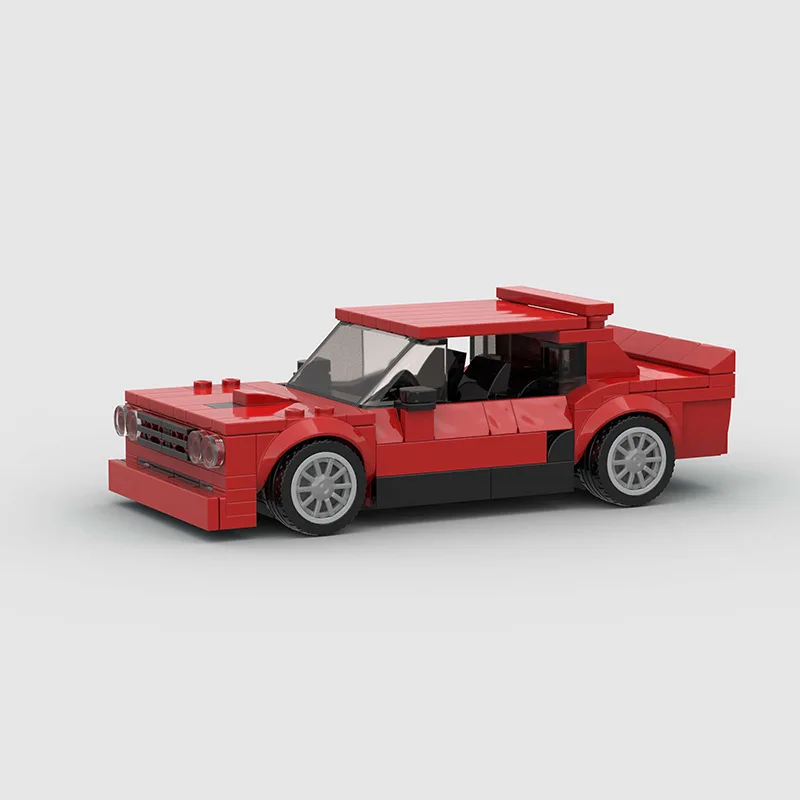 Luxury racing car car model compatible Lego small particles building block DIY educational toys wholesale moc