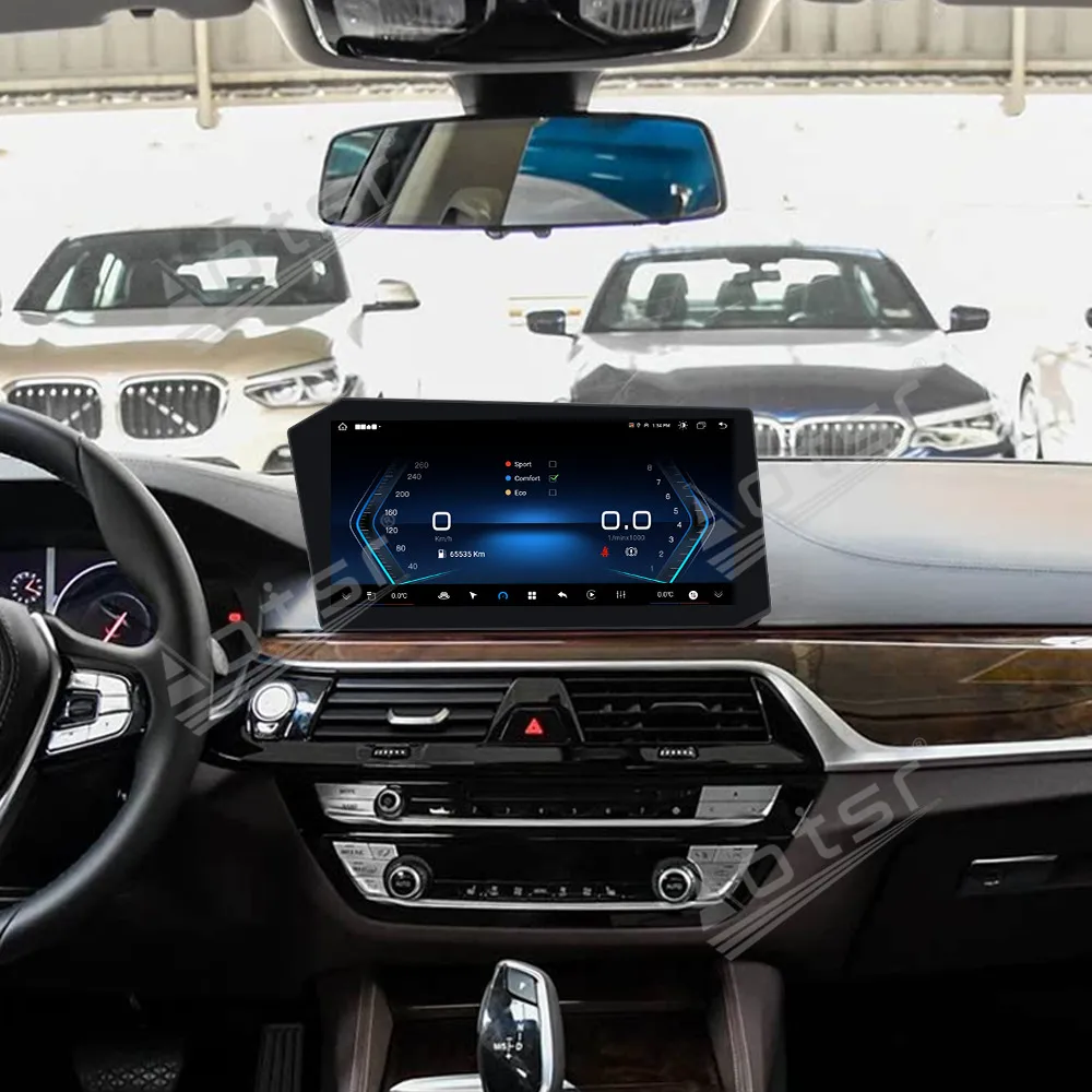 راديو سيارة أندرويد 12.9 بوصة رفيع للغاية لسيارات BMW 5/6 Series GT 2018-2020 ترقية 2026 نمط سيارة نظام تحديد المواقع والملاحة Carplay الوسائط المتعددة #1