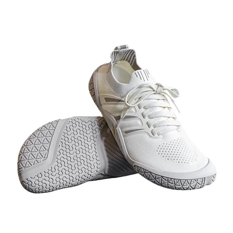 

Кроссовки для тренировок на открытом воздухе GallonShark Wide Barefoot, гибкая трикотажная обувь с нескользящей подошвой для силовых тренировок и кроссфита