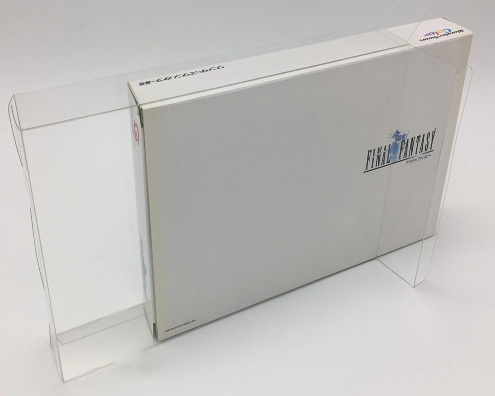 

Transparent Box Protector For WONDER SWAN Color/WSC/Final Fantasy Collect Boxes TEP Storage Game Shell Clear Display Case