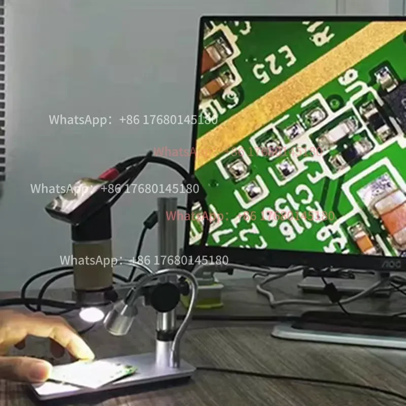 1080P Digital Microscope 10X-300X Zoom for Queen Bee Instrumental Insemination Beekeeping Lab Tool