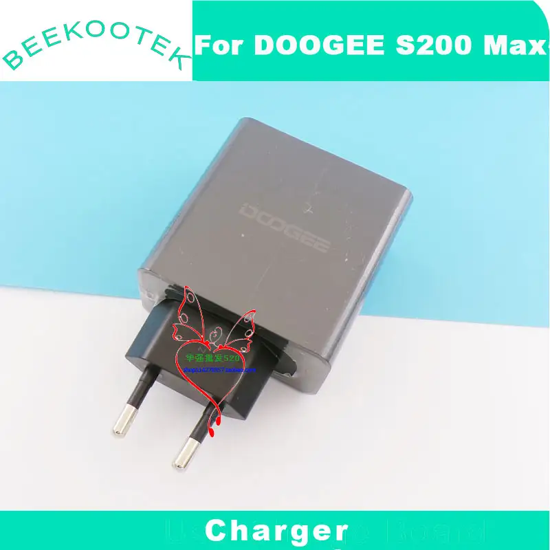 شاحن DOOGEE S200 Max الأصلي الجديد مع محول شحن سريع رسمي وكابل USB لخط البيانات لهاتف DOOGEE S200 Max الذكي - 4