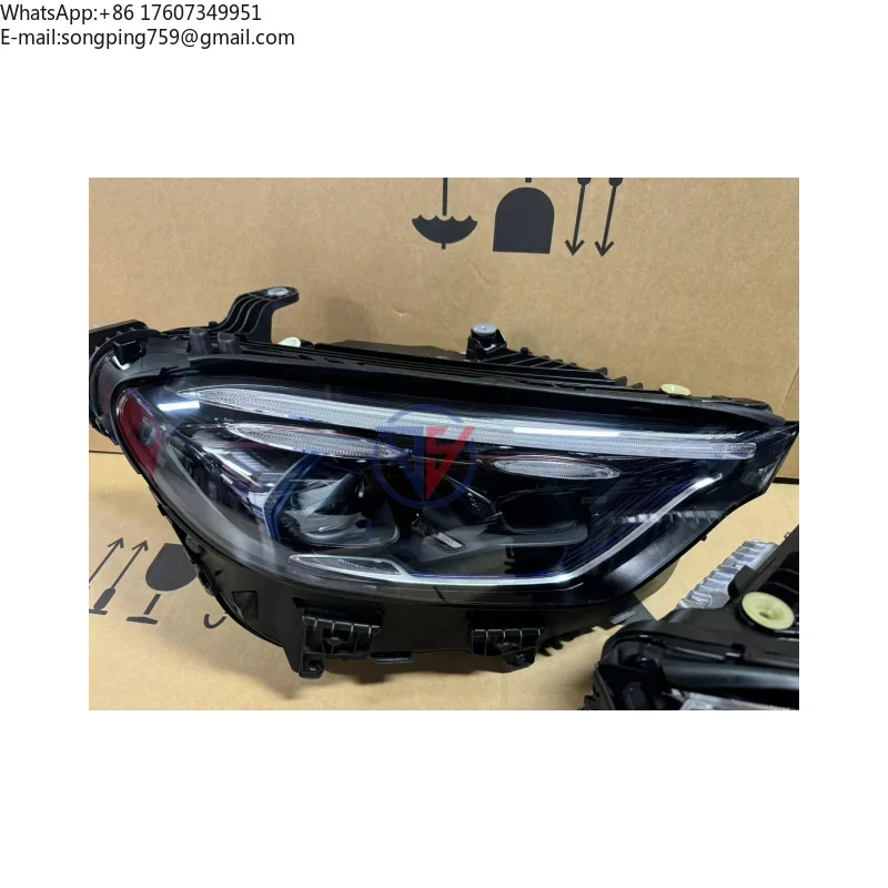 Original Car Headlights Assembly Dual Lens Headlights Car Headlights Are Used in the For Mercedes-Benz 23-24 GLC-Class 254