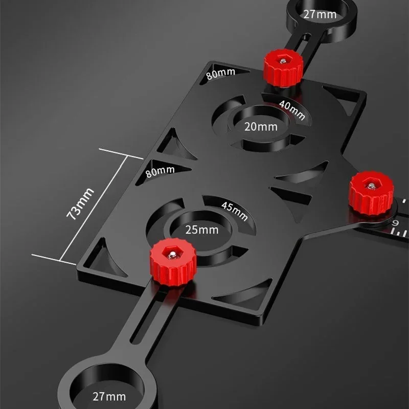 

Маленькая новая многоугольная измерительная линейка, 6-сторонняя 12-сторонняя угловая линейка из сплава, шаблон, инструмент, линейка, кирпичная плитка, позиционирование угла дерева