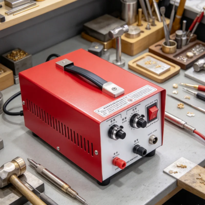 Handheld Spot Welding Machine Pulse Spot Welding Machine Welding Machine Bracelet Necklace Collision Welding Machine