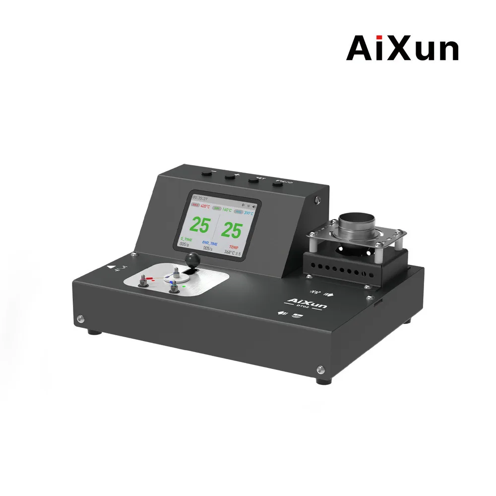 

Двухканальный цифровой термометр Aixun DT02 Беспроводной термометр Bluetooth WiFi с аккумулятором емкостью 3500 мАч для паяльной станции.