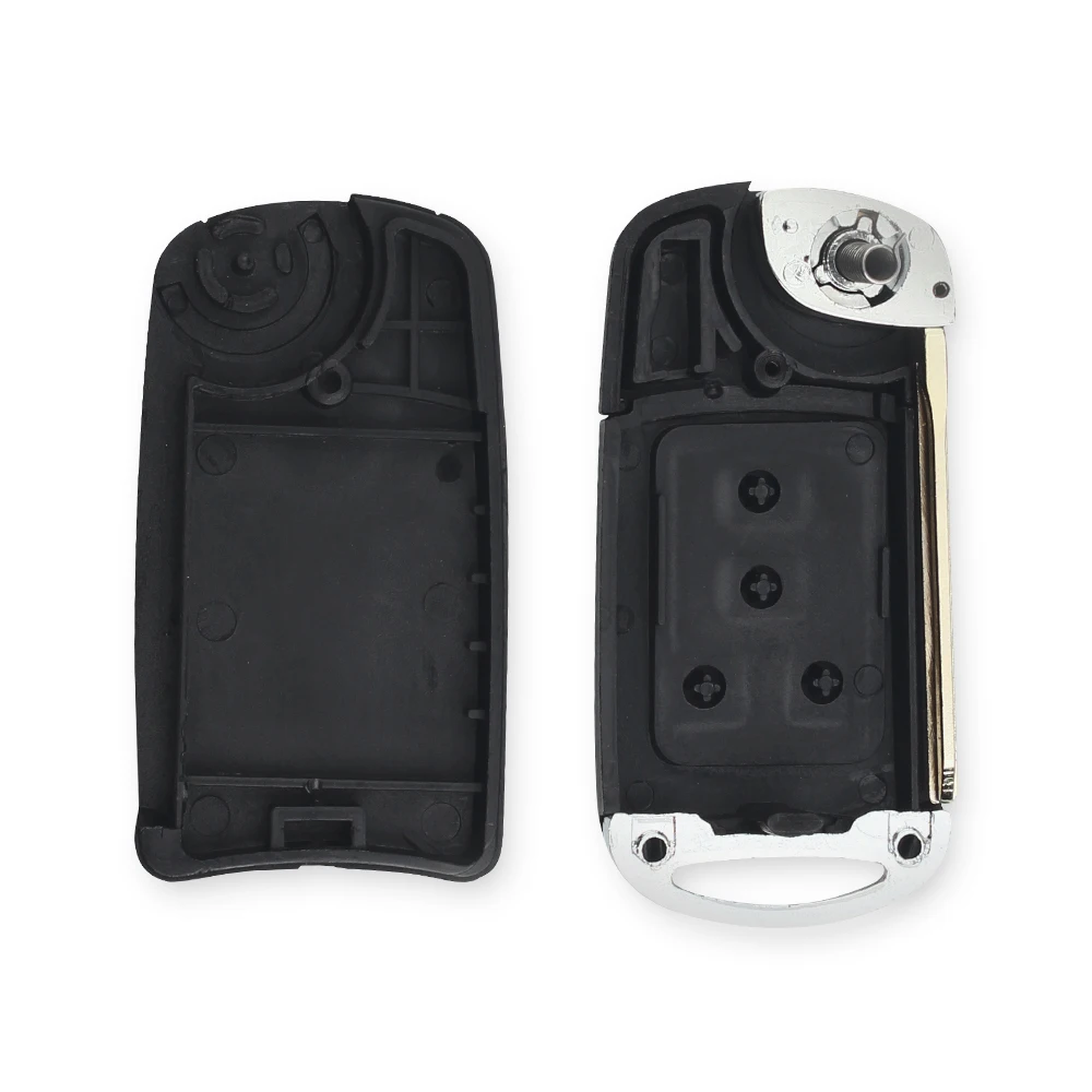 KEYYOU 2/3/4 Buttons For Toyota Prius C Corolla Yaris Avensis 2013 - 2018 Modified Folding Flip Car Key Shell Case TOY43 Blade