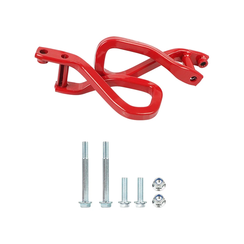 Red Front Tow Recovery Hooks 84280203 for 2019-2022 GMC Sierra 1500 – Complete Set with Mounting Bolts