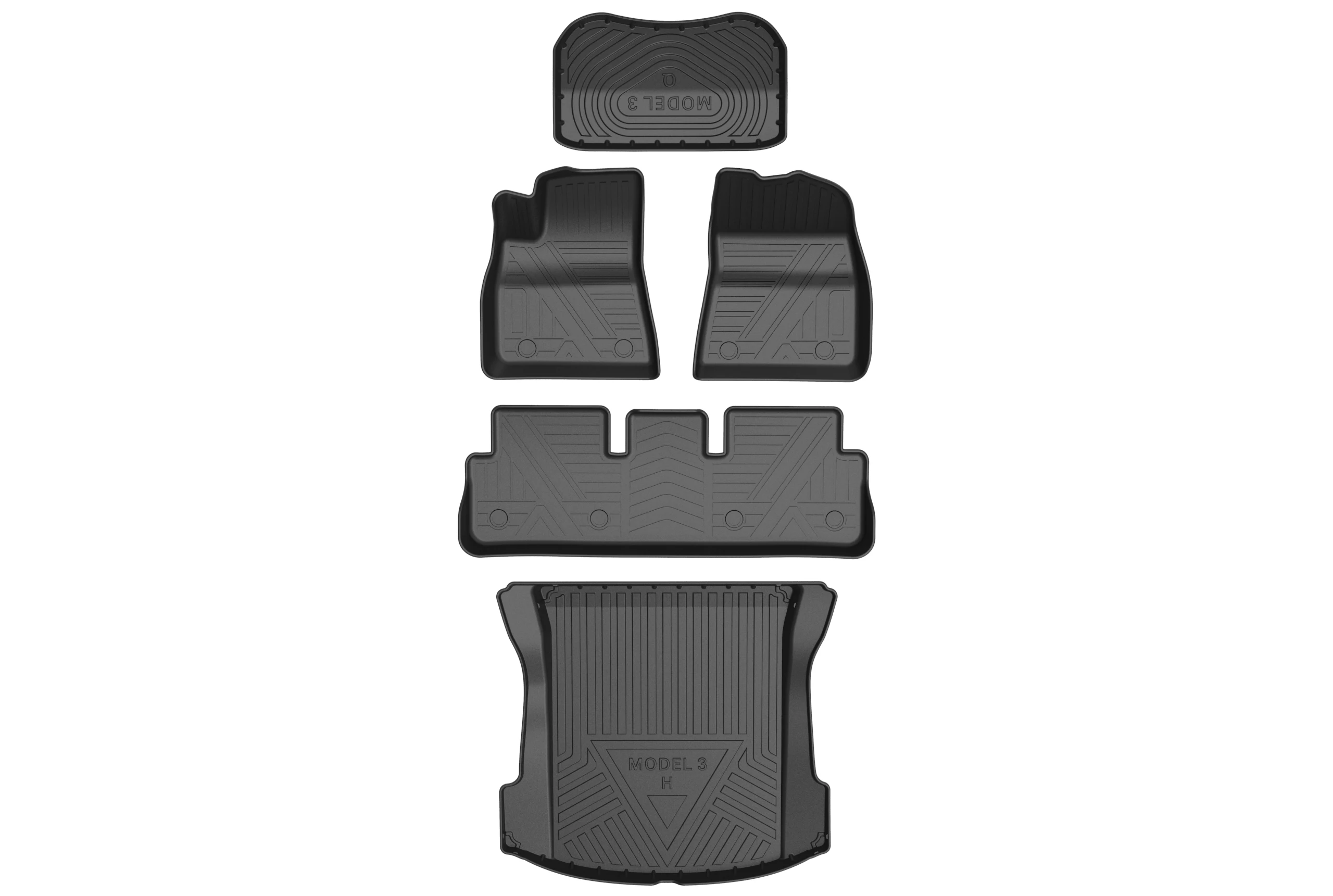 

Rubber Car Floor Mat For tesla MODEL3 2019-2020 Car Mats Waterproof Carpet TPE Mat Car Accessories