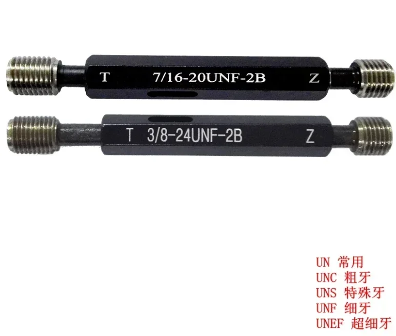 7/8-9-11-12-14-16-18-20-28-32UN UNF plug gauge tool LH 2B 3B screw thread American system plug gage GO NOGO