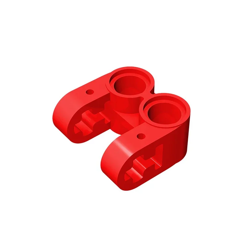 Gobricks GDS-992 compatible with lego 41678 Technical, Axle and Pin Connector Perpendicular Double Split children\'s DIY