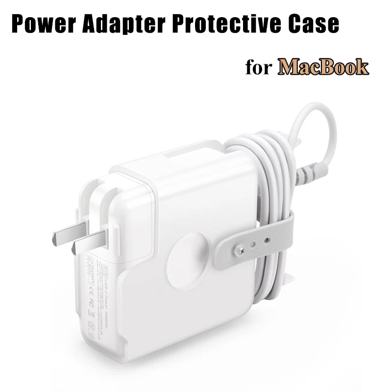 Funda protectora para MacBook Pro, gestión de cables, enrollador, cargador, adaptador de corriente, 12 \'\', 13\'\', 14 \'\', 15\'\', 16\'