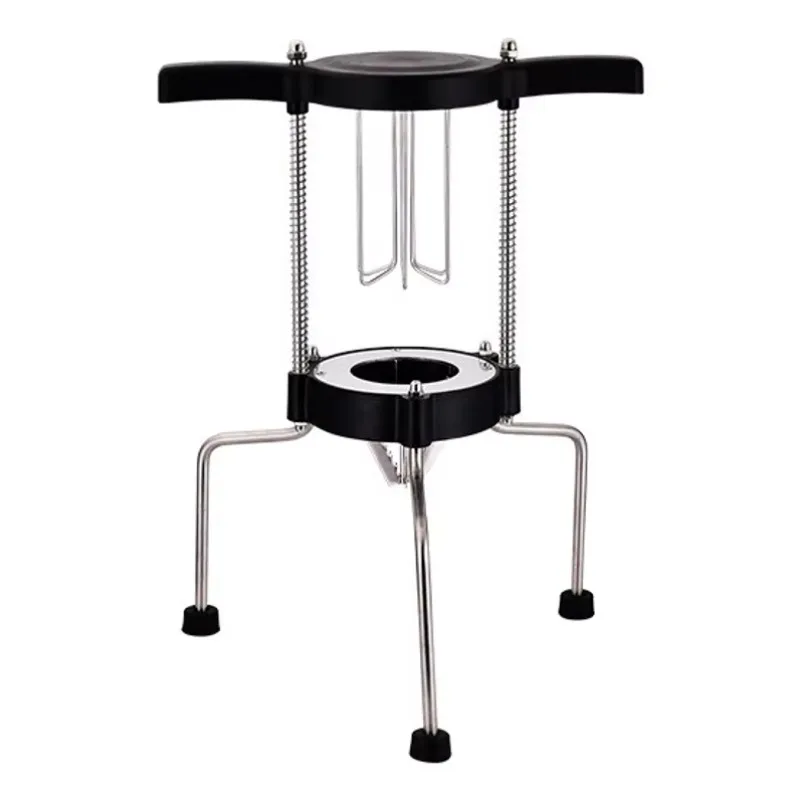 ماكينة تقطيع الفواكه الصناعية كتلة الفاكهة من الفولاذ المقاوم للصدأ ماكينة تقطيع الخضراوات اليدوية