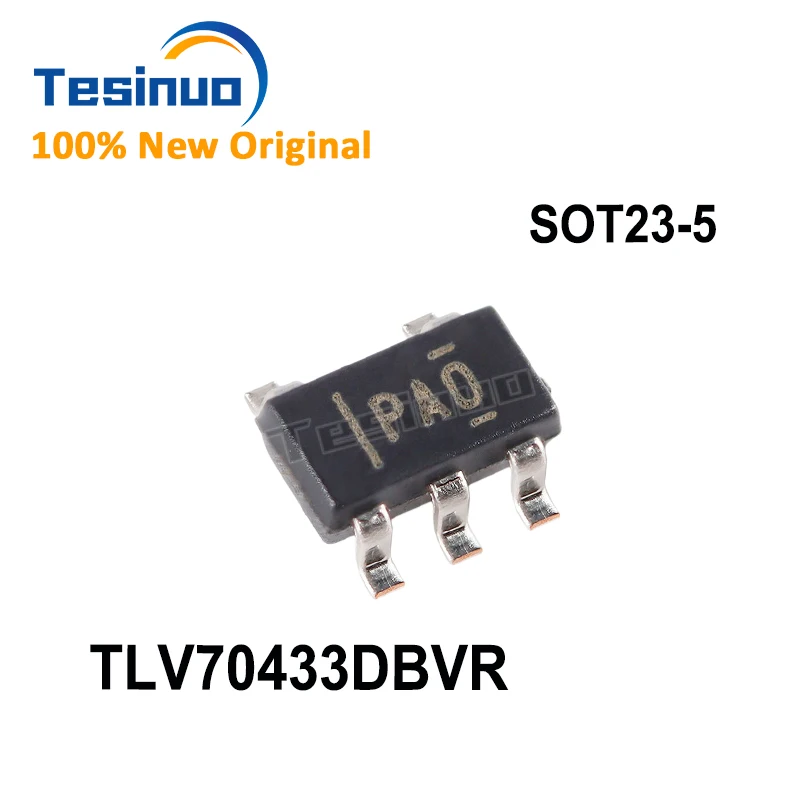 5~10PCS New TLV70433DBVR Screen printing PAO PA0 SOT23-5 Low-dropout voltage regulator chip In Stock Fast Delivery