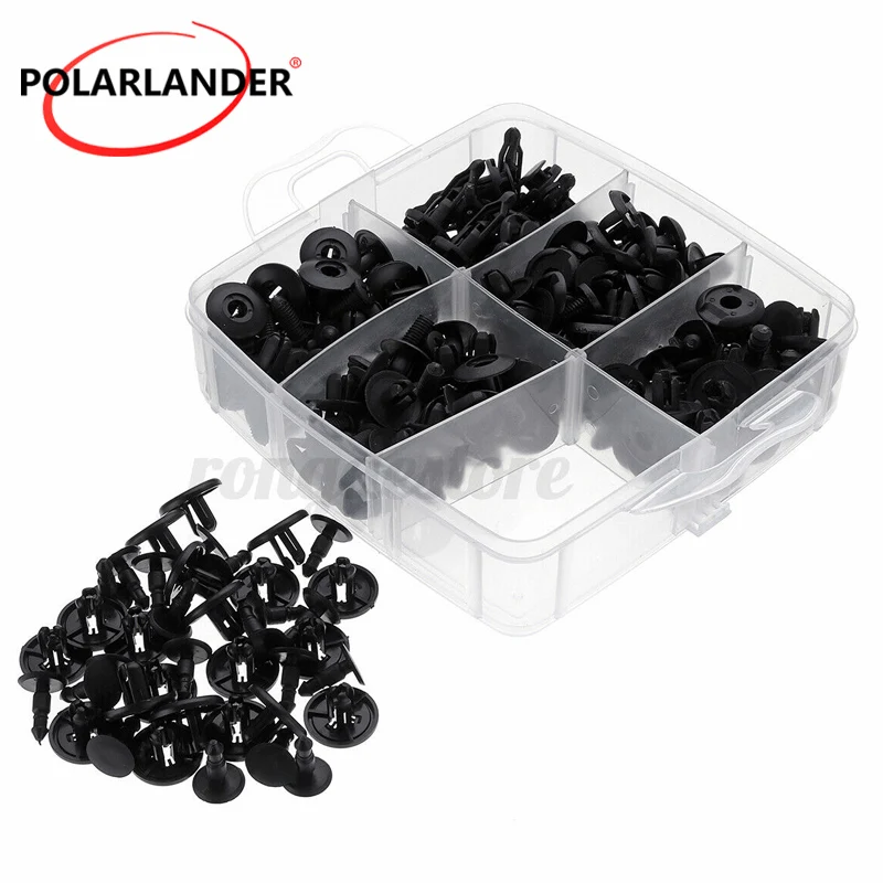 Trim Install Push Fastener Clips 620PCS 16Kinds Universal Car Clips Bumper Door