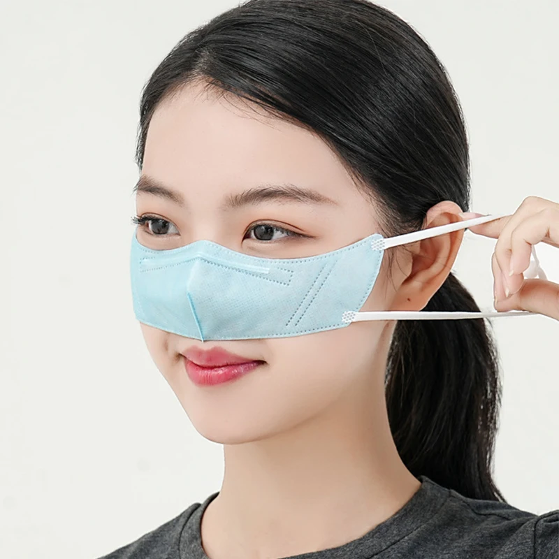 1Pc Disposable Nose Cover Air Purifier Anti-Fog And Haze Nasal Mask Dust-Proof Prevent Allergy Rhinitis Masks..