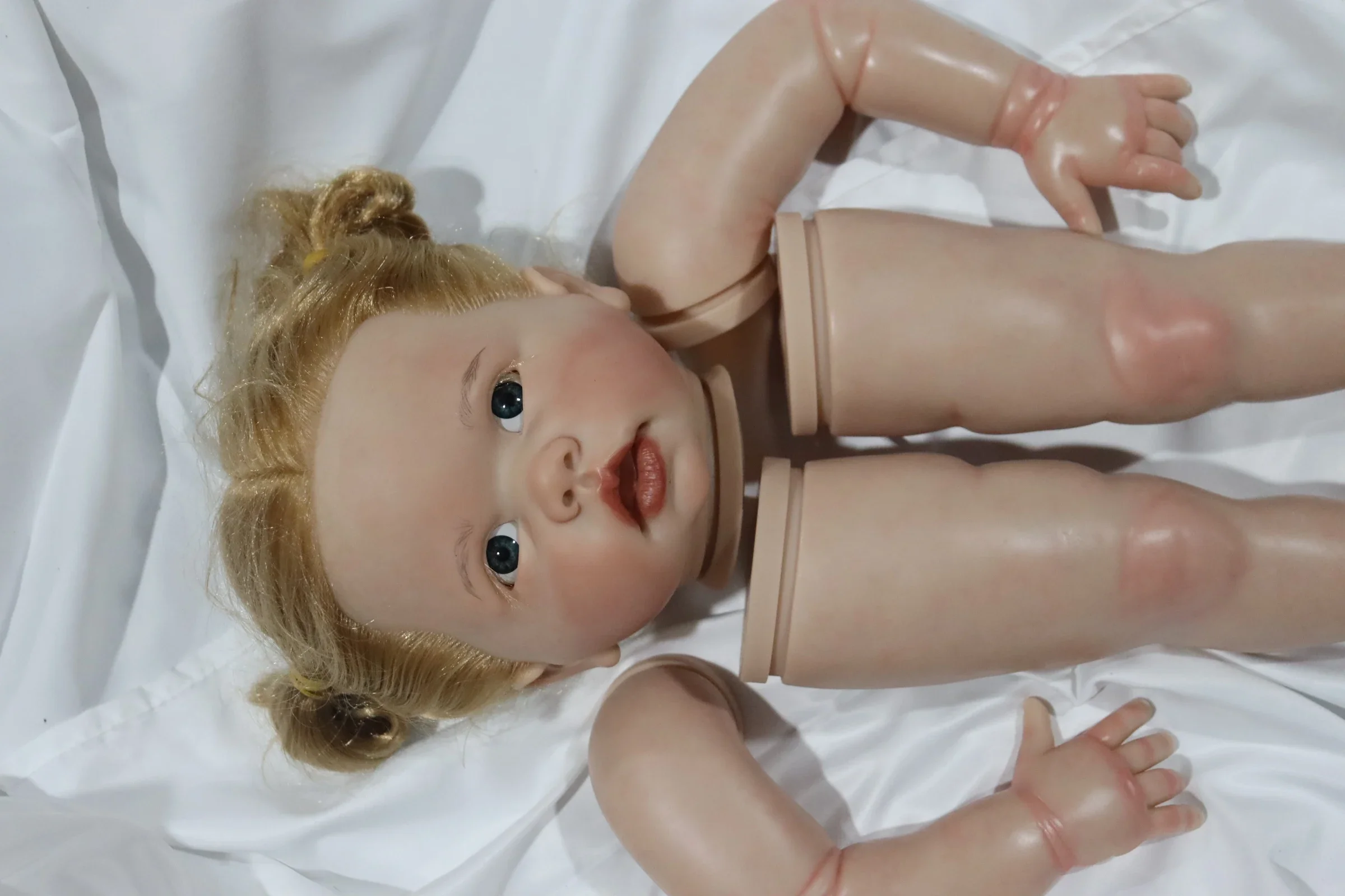 Vente exclusive DLS 29 pouces Kit peint Bebe Reborn Tippi cheveux enracinés à la main poupées d'art de haute qualité pour enfants cadeau de noël