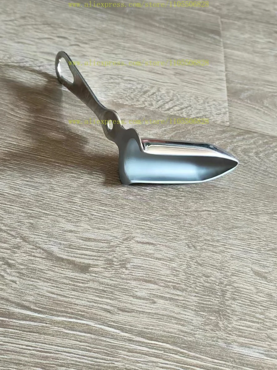 C-type Anal Speculum, Stainless Steel Rectal Retractor, Single Handle Anorectal Dilator, Examination and Expansion Instrument Ac