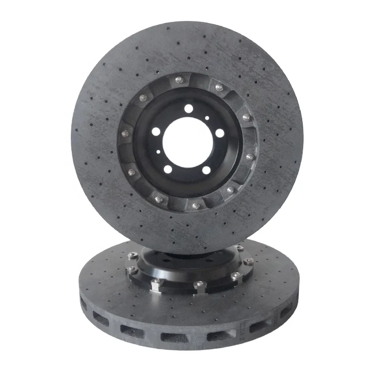 For Front OEM 97035140732 410mm Carbon Ceramic Brakes Disc for Porsche Panamera 4 Edition Executive Gts