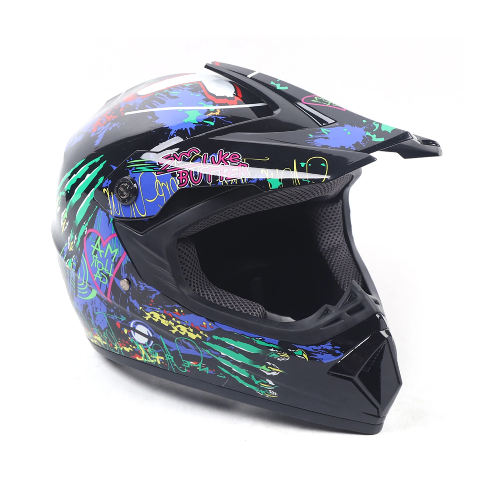 

Motorcycle Helmet with Gloves, Motorcycle Helmet Set, Motocross Helmet Kit 1* Helmet 1Pair * Goggles 1Pair* Gloves