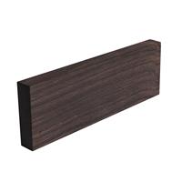 Black Ebony Lumber Fade Resistant Nut Saddles Block Crafts 4.7x1.6x0.4inch Wood Carving Musical Musical Instrument Ebony Blank