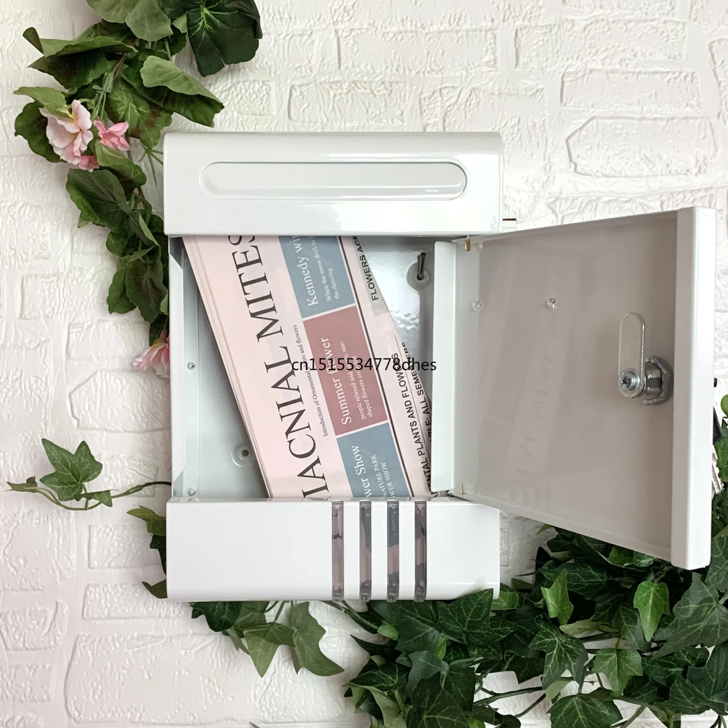 wall-mount-mailbox-metal-delivery-box-lockable-commercial-windproof-with-2-keys-outdoor-postbox-letterbox-for-gate-home