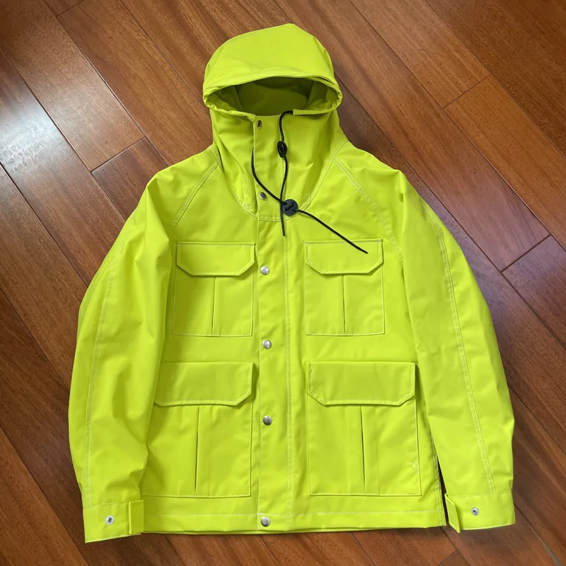 

Outdoor Men's Waterproof Windproof Hiking Jaet Youth Faion Thiened Winter Jaet Zipper Closure Camouflage Pattern