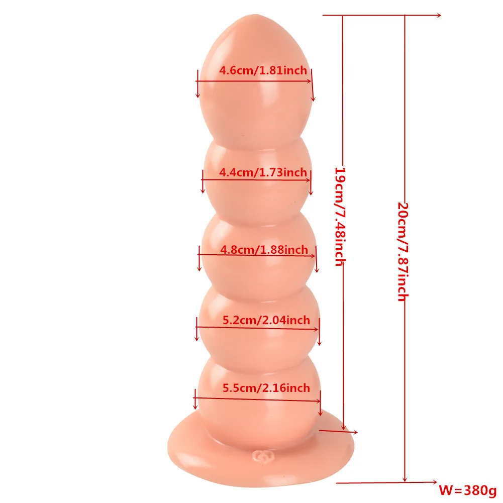 Doon g-spot halaman belakang manik-manik Anal Dildo 5 manik steker Anal Dildo wanita masturbasi pasangan produk dewasa