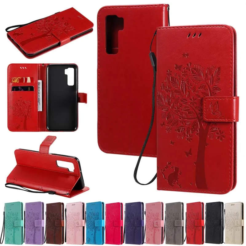 Tsimak Wallet Case For Huawei Nova 9 8I 6 7 SE 7I Pro Luxury Retro Flip PU Leather Phone Cover Coque Capa