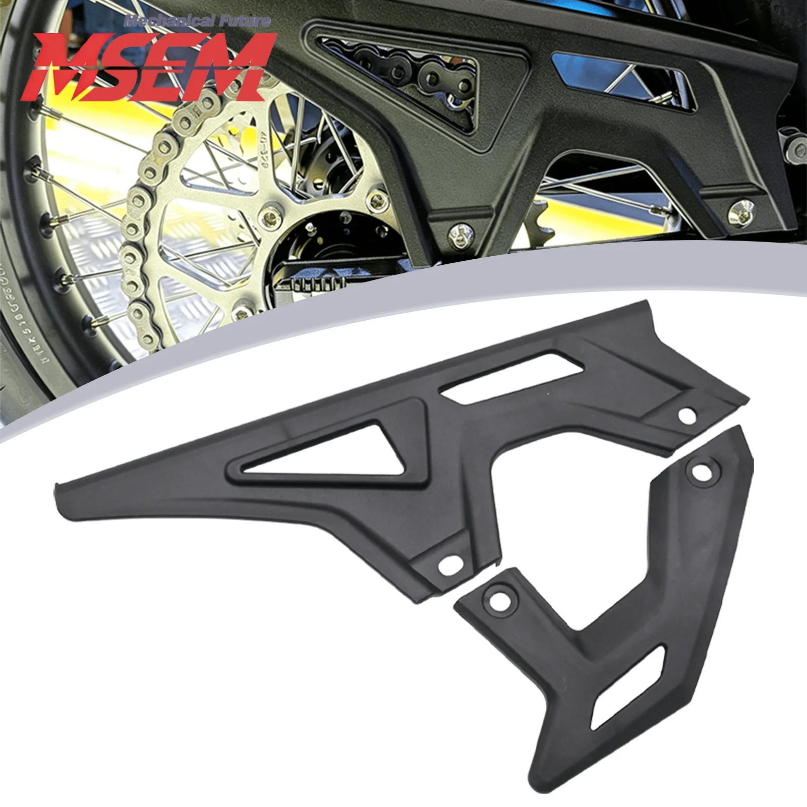 Electric Off-Road Accessories Protective Devices Motorcycle Chain Cover Guard Sprocket Guard For Sur-Ron Ultra Bee Dirt Bike