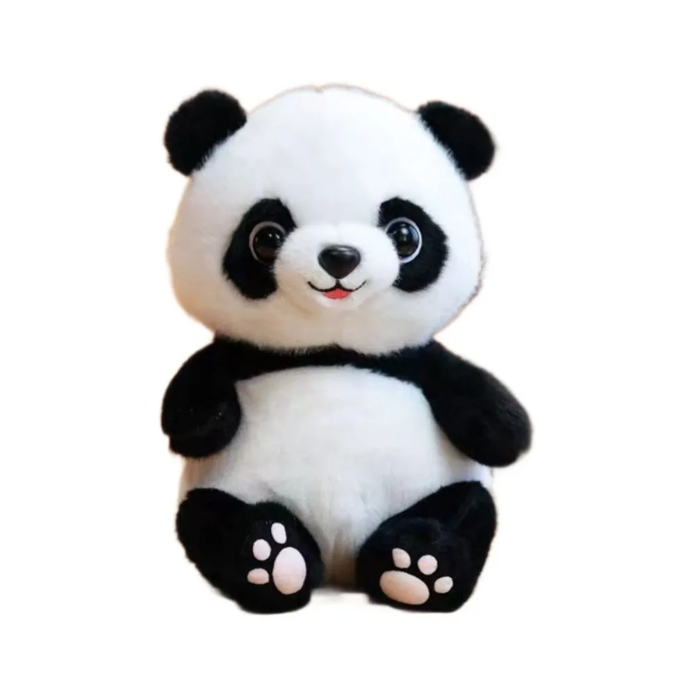 

Мягкая плюшевая игрушка-панда, декор для дома, имитация панды, кавайная плюшевая кукла-панда, подушка-панда 23 см