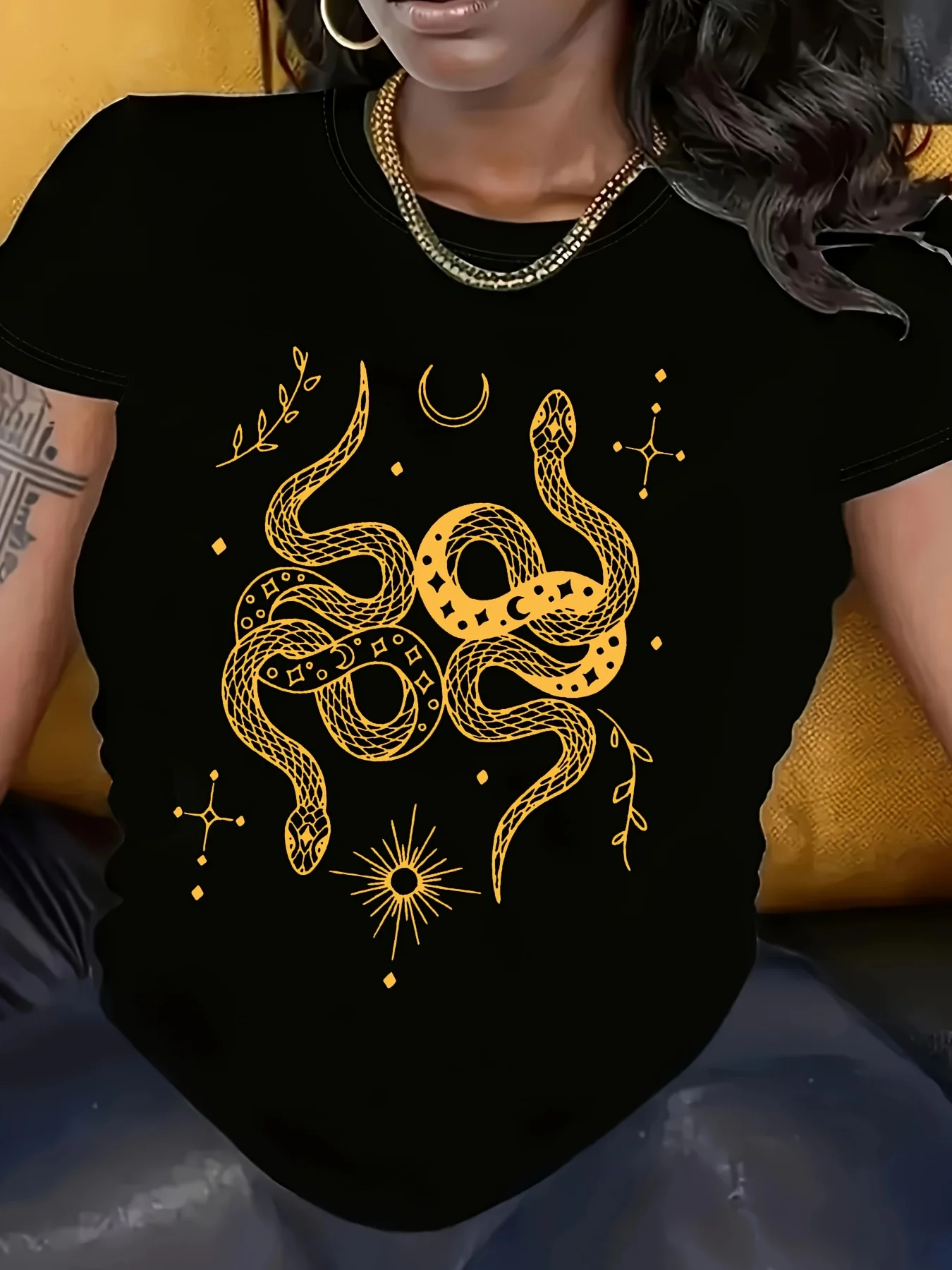 

Fashionable and Minimalist-Plus Size Teacher Graphic T-Shirt - "Teachers Change the World" Design, Casual Crew Neck Short